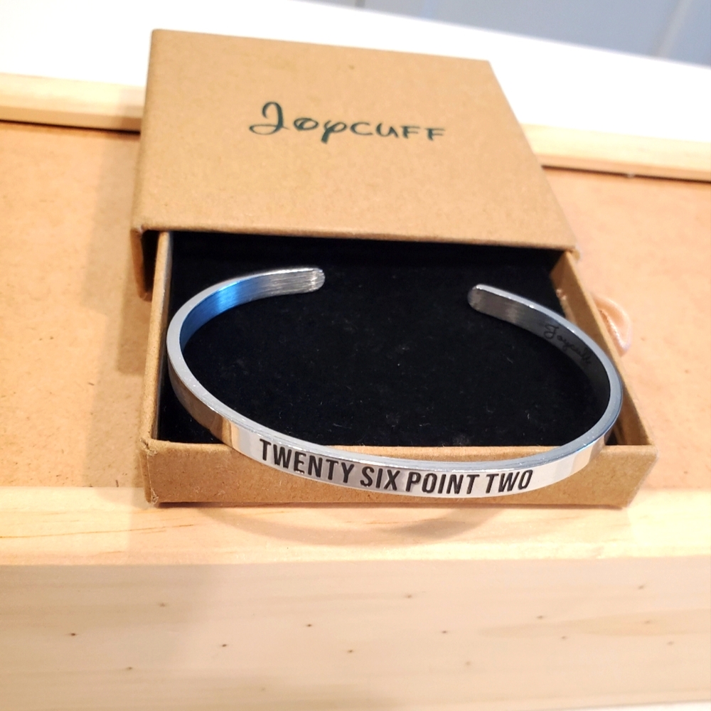 Joycuff Inspirational Bracelet: Twenty Six Point Two